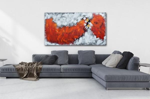 XXL painting for your living area - abstract no. 1451